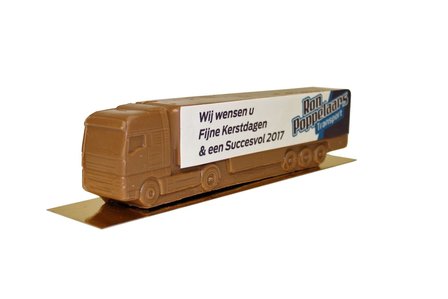 Chocolade vrachtwagen