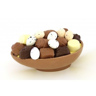 Willen Gezondheid Elektrisch Chocolade paasei met bonbons - snoepenchocoladeshop.nl