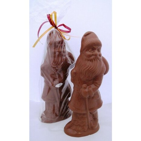 Chocolade kerst 48 cm hoog