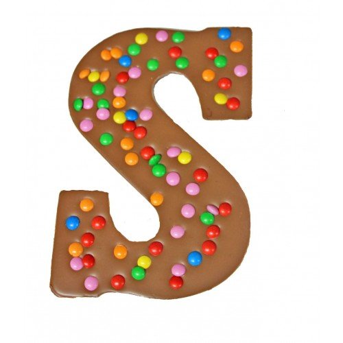 Chocolade Letter Met Smarties Snoepenchocoladeshopnl