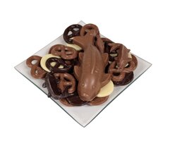 Chocolade koi karper schaal 400 gram