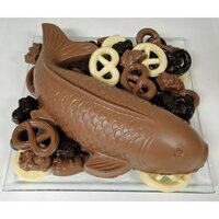 Chocolade koi karper schaal 700 gram