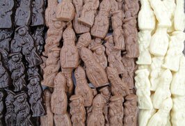 Chocolade mini sint en pietjes