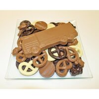Chocolade vrachtwagen schaal 700 gram
