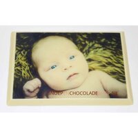 Chocolade foto kaart groot