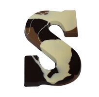 Bonte chocoladeletter
