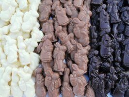 Chocolade paashaasjes klein